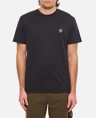 Stone Island Black Logo T-shirt