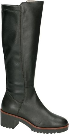 DL Sport 5932 Versione 01 Enkelhoge laars met hak - Dames - Hoge Laarzen - Zwart - 42 EU - Leer - Schoenen
