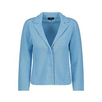 Monari Blazers - Dames - Jassen - Blauw - Maat: 2XL Zijde