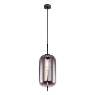 Globo Lighting L&aacute;mpara Colgante - Blacky - Negro - Vidrio Vidrio Ahumado - Globo