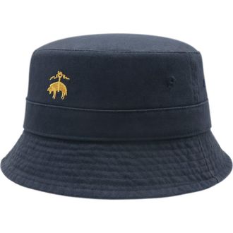 Brooks Brothers Cotton Twill Bucket Hat in Navy at Nordstrom, Size Small