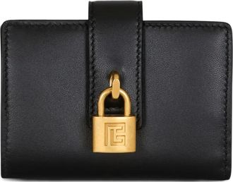 Balmain Portafoglio con lucchetto - Nero