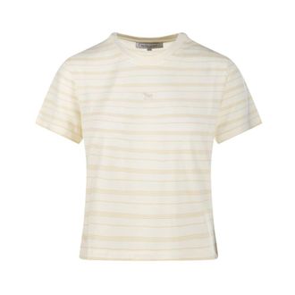 Maison Kitsun&eacute; Dames, Tops, Beige, Maat: M