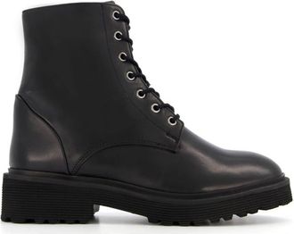 Dune London Porter Leather Lace Up Boots