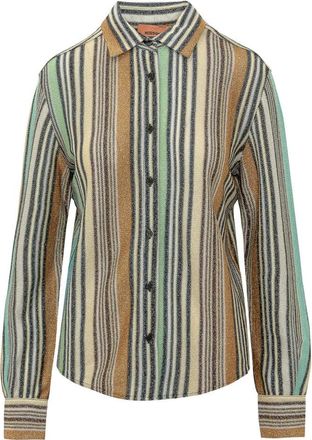 Missoni Multicolor Regular Stripes Shirt