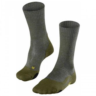 Falke TK2 Wool Wandersocken für Herren | oliv