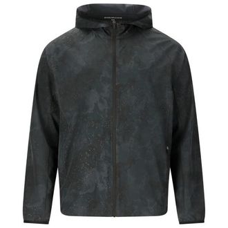 ENDURANCE Braylen AOP Jacket Laufjacke f&uuml;r Herren | schwarz/grau