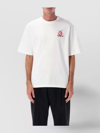 Casablanca printed oversized t-shirt