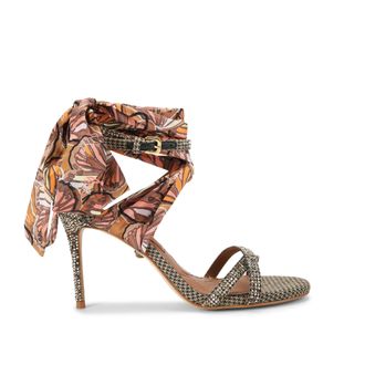 Kurt Geiger Womens Scarf Wrap T Bar Sandal Sandals - Brown