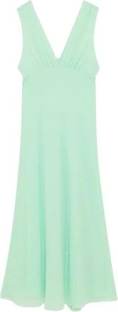 Patrizia Pepe Kleedjes - Dames - Casual kleedjes - Groen - S - Polyester - Kleedjes