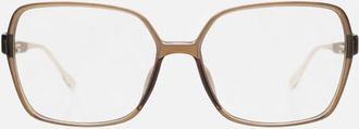 Reality Eyewear Dominique Reader Glasses in Chocolate at Nordstrom, Size +2.50