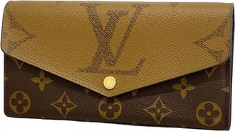 Louis Vuitton Pre-owned Wallets, female, Brown, Size: ONE SIZE Pre-owned Flap Wallet