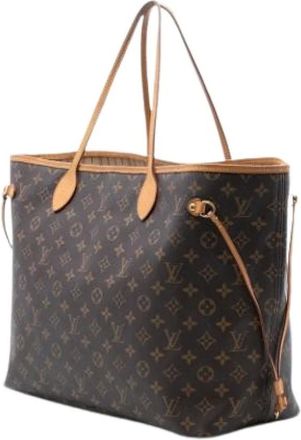 Louis Vuitton Pre-owned Tote Bags, female, Brown, Size: ONE SIZE Pre-owned Neverfull GM