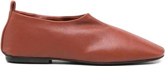 Dries Van Noten Square-toe Leather Loafers