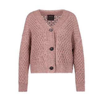 Marc Cain Losse Cardigan - Dames - Truien - Oranje - Maat: M Katoen