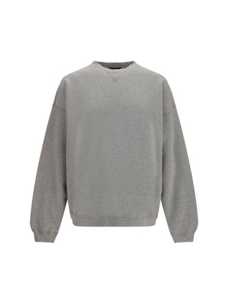 Golden Goose Raised Lettering Cotton Sweatshirt - Gray
