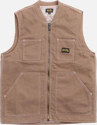 Stan Ray Mens Stan Ray Pork Chop Vest - Brown - Size: Regular/36