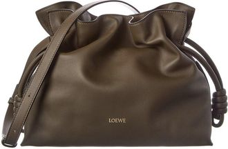 Loewe Flamenco Medium Leather Clutch