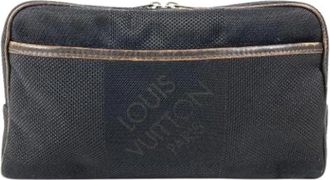 Louis Vuitton Pre-owned Vintage Damier Geant Sling Bag - unisex - Vintage Heuptassen - Zwart - ONE Size - Vintage