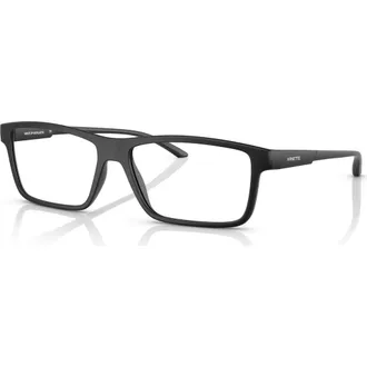 Arnette 56mm Rectangle optical glasses in Black at Nordstrom