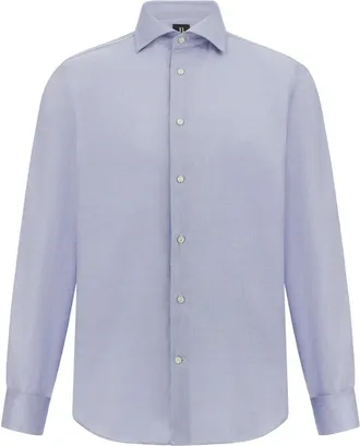 Boggi Milano cotton shirt - Blue