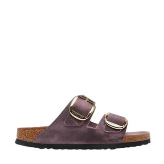 Birkenstock Arizona Big Buckle Narrow Fit - Dames - Sandalen - Paars - 36 EU - Leer - Schoenen