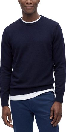 CHARLES TYRWHITT Combed Cotton Crewneck Sweater