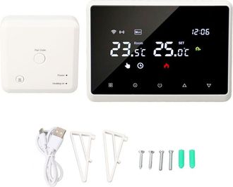 OEM Termostato Inteligente Wifi, Control Remoto, Controlador De Temperatura De Montaje En Pared Para Calefacci&oacute;n De Caldera Dom&eacute;stica, 230 V