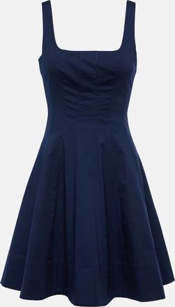 Staud Wells cotton poplin minidress