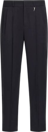 Roberto Cavalli Pantaloni plissé - Nero