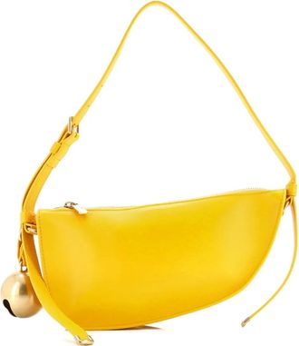 Burberry Shield Sling Shoulder Bag Leather Mini crossbody bag - Geel
