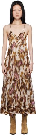 Isabel Marant Womens Mid-Length Dress With Midnight blue