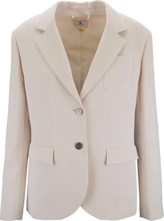 Elisabetta Franchi Donna, Giacche, Bianco, L, new