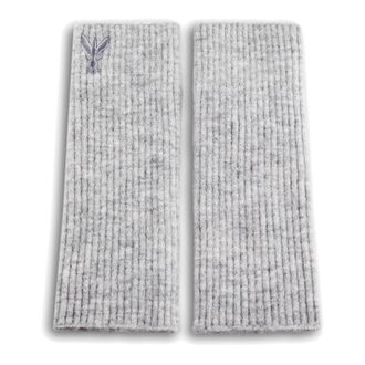Patrizia Pepe Guanti senza dita a coste - - Accessories - Donna - Grigio - ONE SIZE