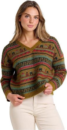 Toad&Co Toddy Pullover Sweater Womens Sweatshirt Coyote : XS, Elastane/Jersey/Nylon