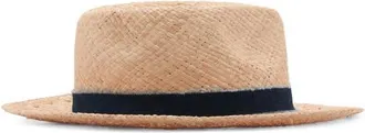 Mango Raffia Hat in Beige at Nordstrom