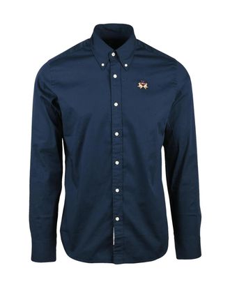 La Martina Colors Cotton-Blend Stretch Shirt