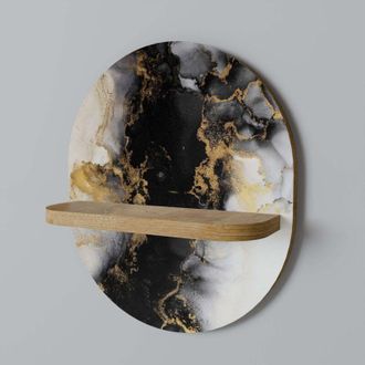 OEM M&aacute;rmol Del Ma&ntilde;ana Estante Ovalado