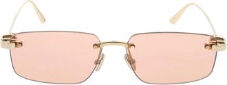 Dior Stijlvolle zonnebril met uniek ontwerp - unisex - Zonnebrillen - Geel - ONE Size - Accessoires