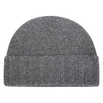 Drumohr Cuffia Rasata Cachemire - Heren - Accessoires - Grijs - Maat: 46 CM Kasjmier