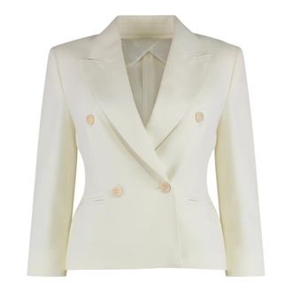 Max Mara Mujer, Chaquetas, Blanco, Talla: M