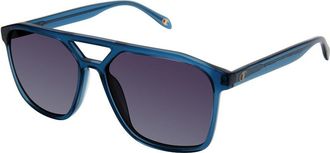 Champion BRAZENX Polarized C04 Mens Sunglasses Blue Size 59