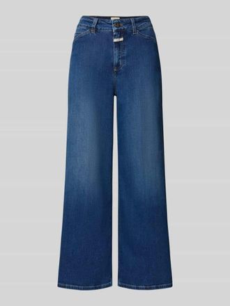 Closed Closed Wide Leg Jeans mit Label-Detail Modell WERA in Blau, Gr&ouml;&szlig;e 25/32