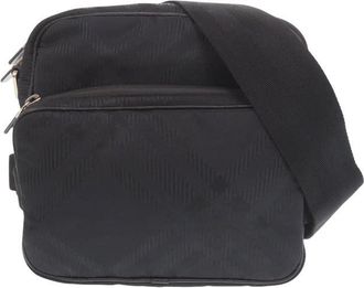 Burberry Pre-owned Burberry Tonal Check Nylon Crossbody Unisex PV69G2NGVBUD5K7S