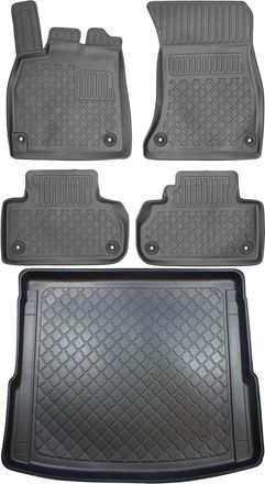 OEM Juego De Alfombrillas Para Coche Y Maletero Para Audi Q5 Ii Suv Desde Enero De 2017