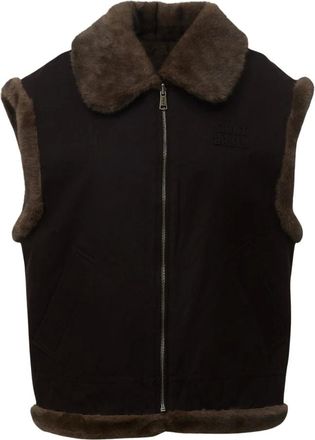 MC2 Saint Barth Hesketh Gilet - Jackets - Mujer - Marr&oacute;n - M