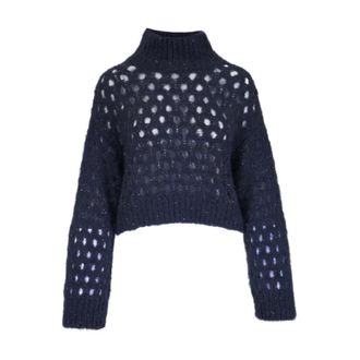 Brunello Cucinelli Mujer, Jerseys, Azul, Talla: S