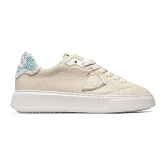Philippe Model Sneakers, female, Beige, Size: 7 US Paris Haute Tennis