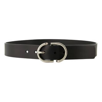 Dior Belts, unisex, Black, Size: 100 CM CD Belt