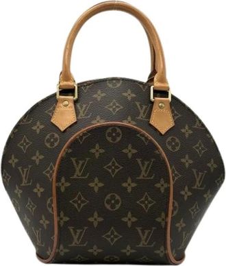Louis Vuitton Pre-owned Canvas Handtas - Dames - Vintage Handtas - Bruin - ONE Size - Vintage